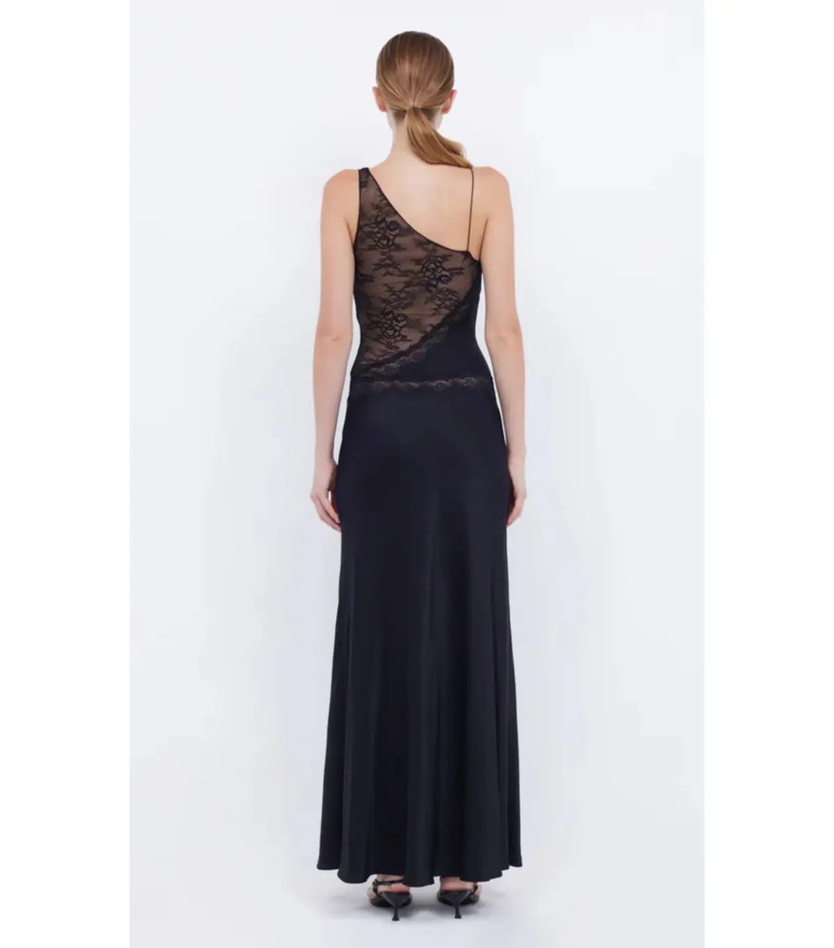 Bec & Bridge Abrielle Lace Maxi Dress Black Size AU 6 photo 2