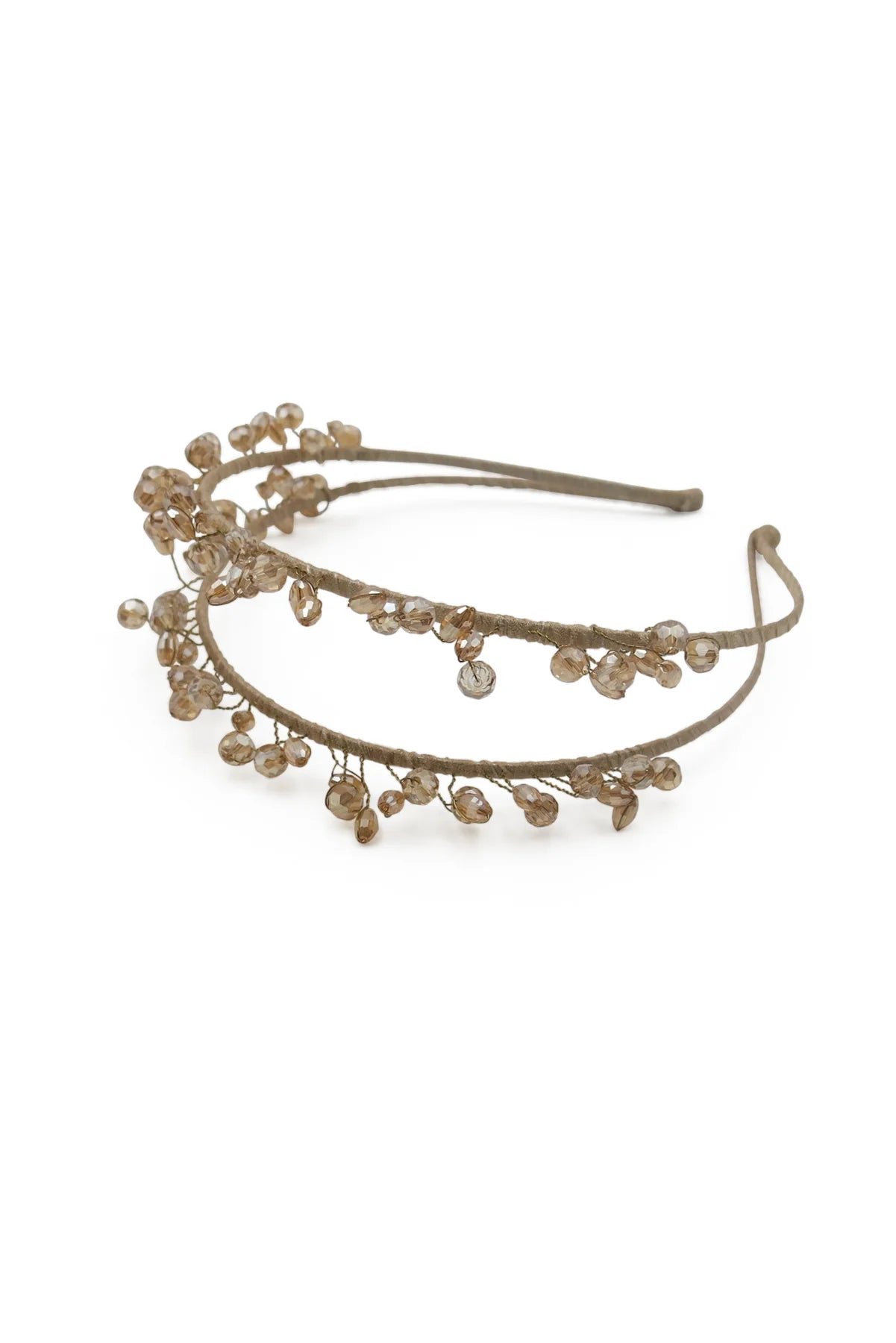 MORGAN & TAYLOR CRYSTAL HEADPIECE - GOLD photo 7