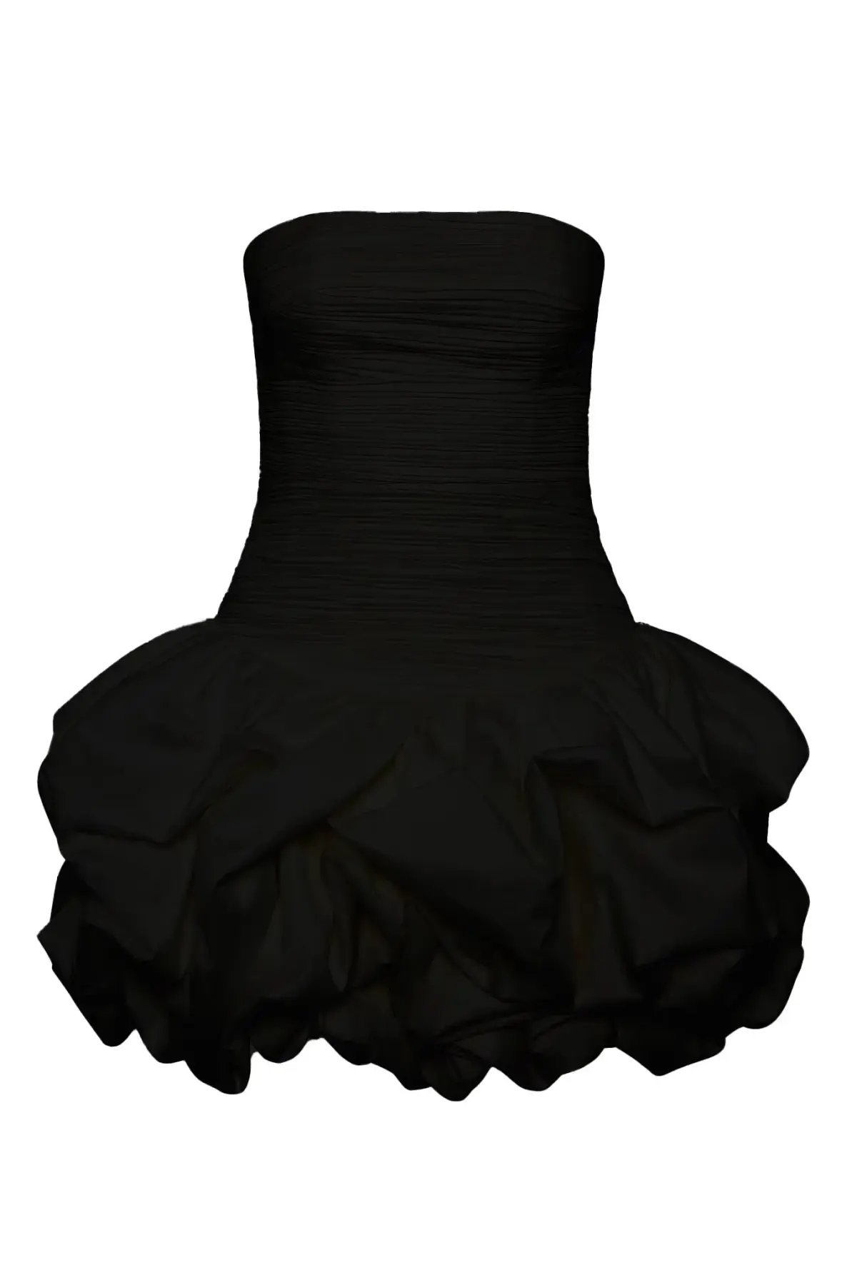 Aje Violette Bubble Hem Mini Dress in Black Size 12 photo 6