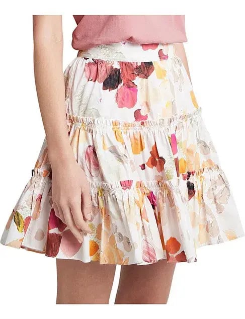 Aje Dassia Mini Skirt Print Size 6 photo 2