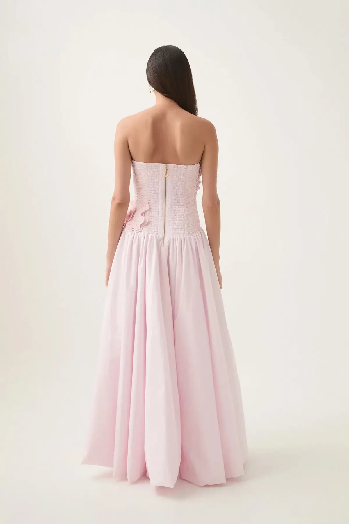 Aje Splendour Flower Gown Pastel Pink Size AU 8 photo 2