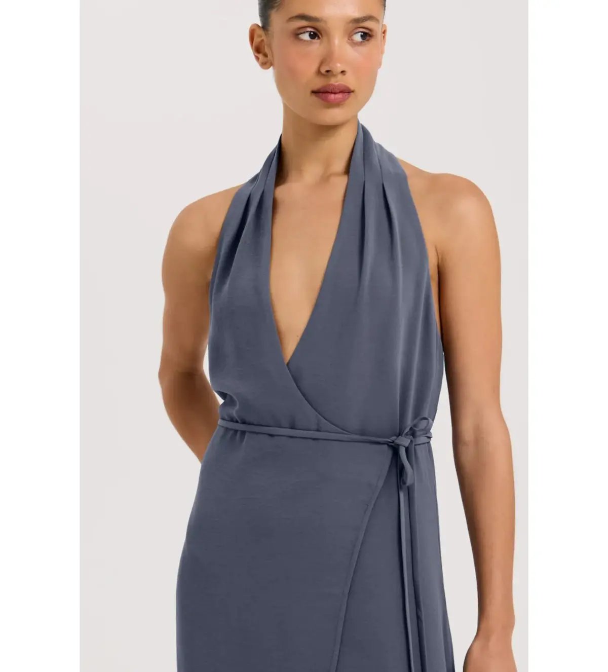 Henne Vida Maxi Dress Slate Size AU 6 photo 2