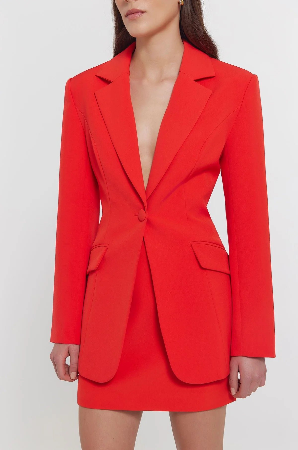 KIANNA SIENNA BLAZER - RED photo 5