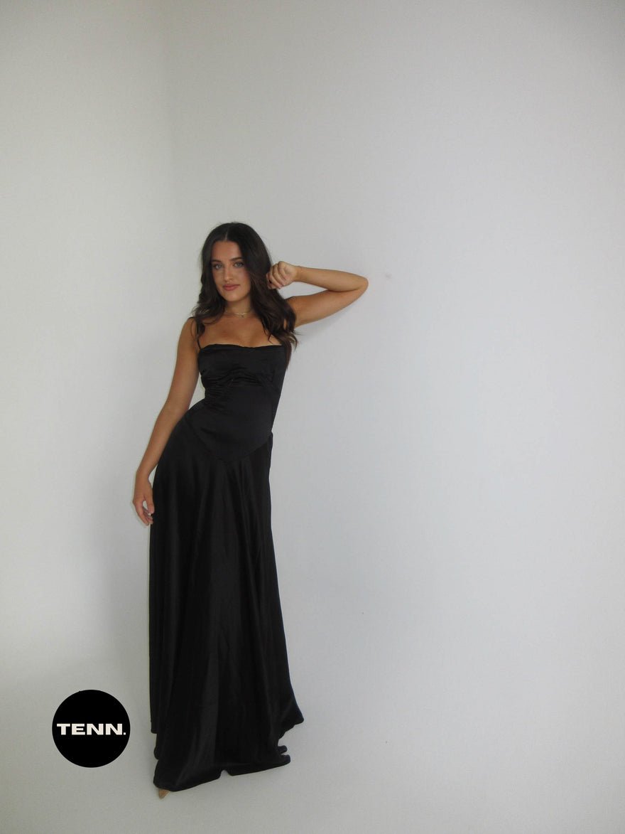 House of CB Anabella Dress - Black photo 3