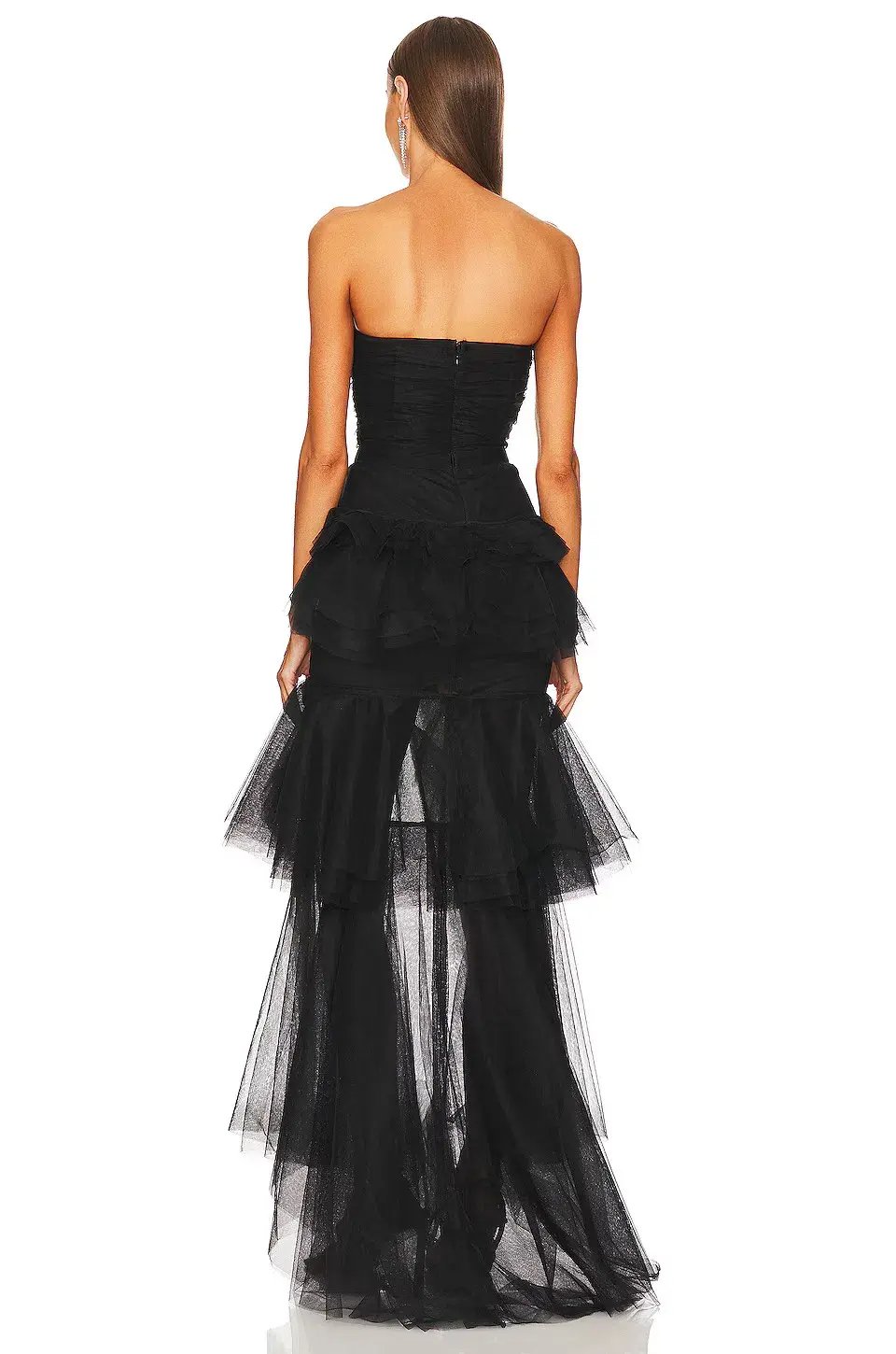 Michael Costello x Revolve Alai Gown Black Size 8 photo 3