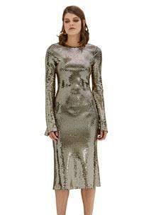 Gold reflections dress photo 2
