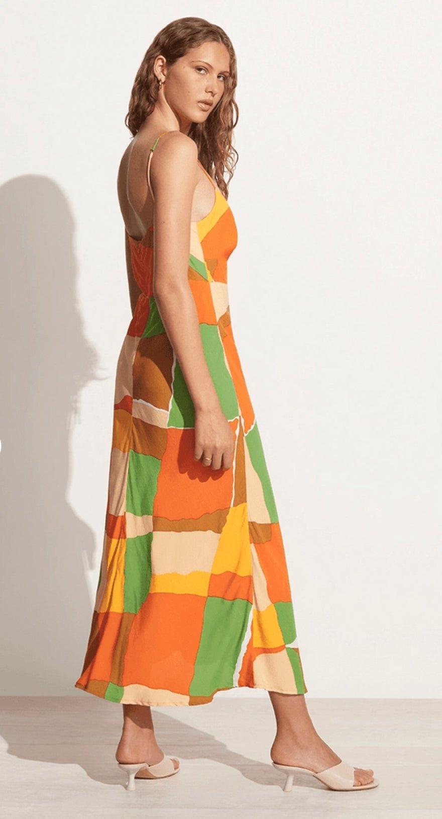 Faithful the brand Tempio Midi Dress - Costa Smeralda Print photo 2