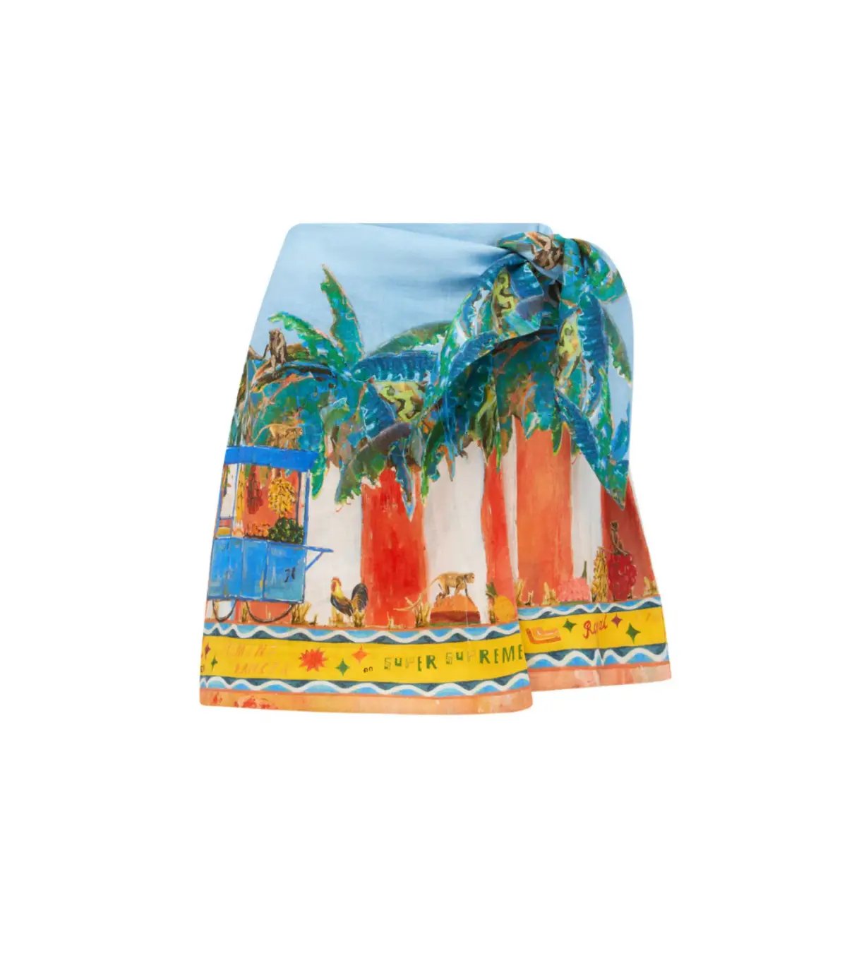Alémais All Aboard Shirt and Skirt Multi Size AU 16 photo 6