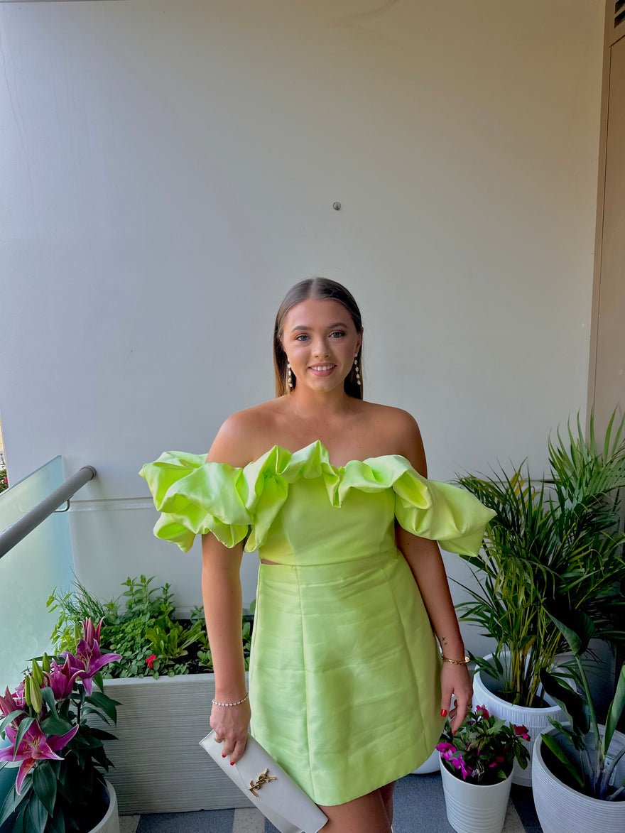 Alemais Suzi Off Shoulder Mini Dress photo 3