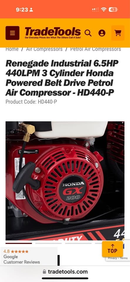 Air compressor hire photo 4