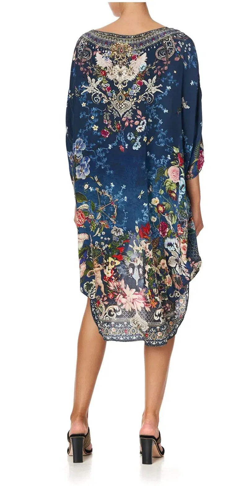 Camilla Dreams of Midsummer Scoop Back Hem Dress Print Size XS photo 2