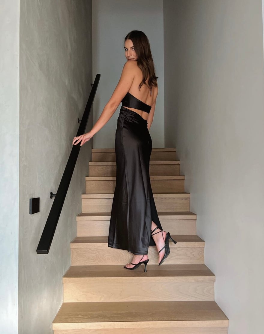 Jagger & Stone The Ruby Maxi Dress | Black photo 2