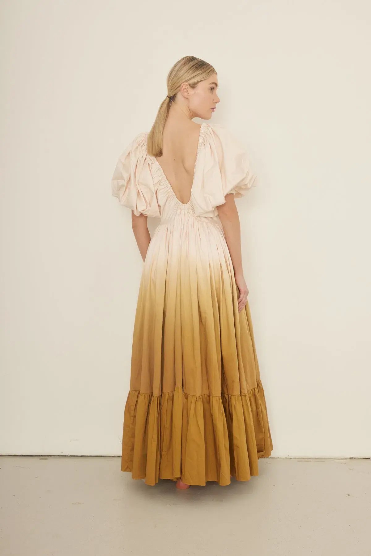 Rooh Collective Birthday Gown Sun Ombre Size 14 photo 4