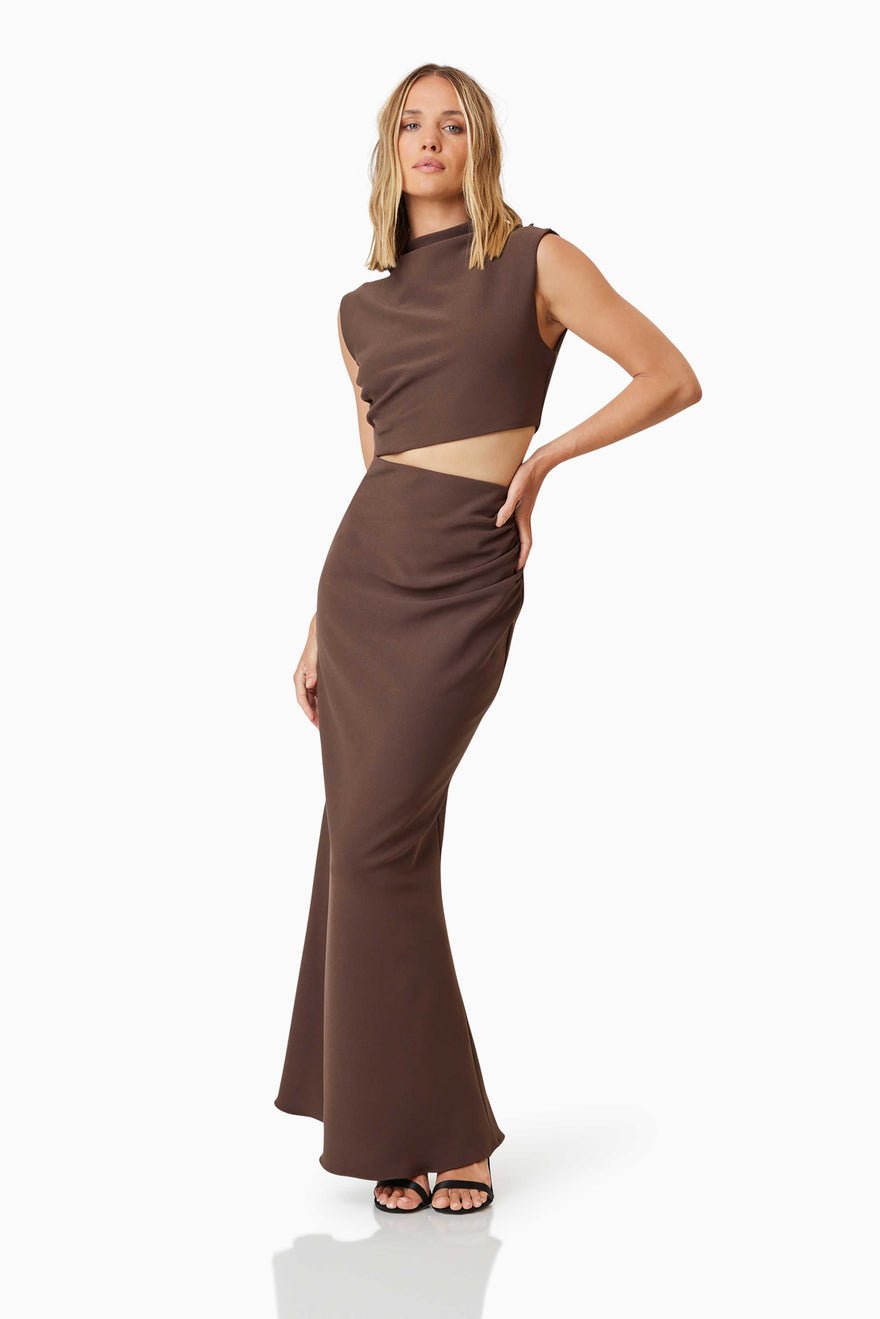 Elliatt Nola Gown - Brown photo 2