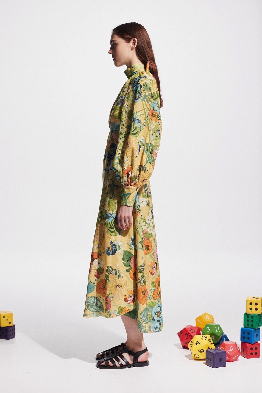 Alemais Cresida Cutout Midi Dress photo 2