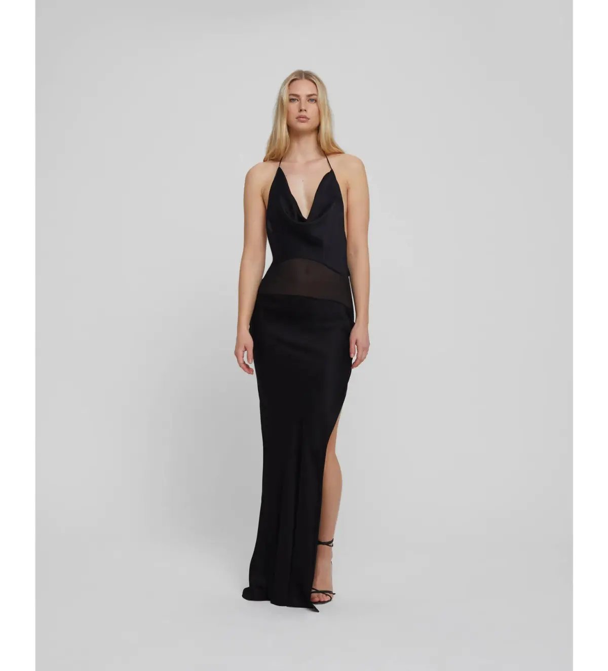 Rat & Boa Orchid Maxi Dress Black Size XS/6 photo 2