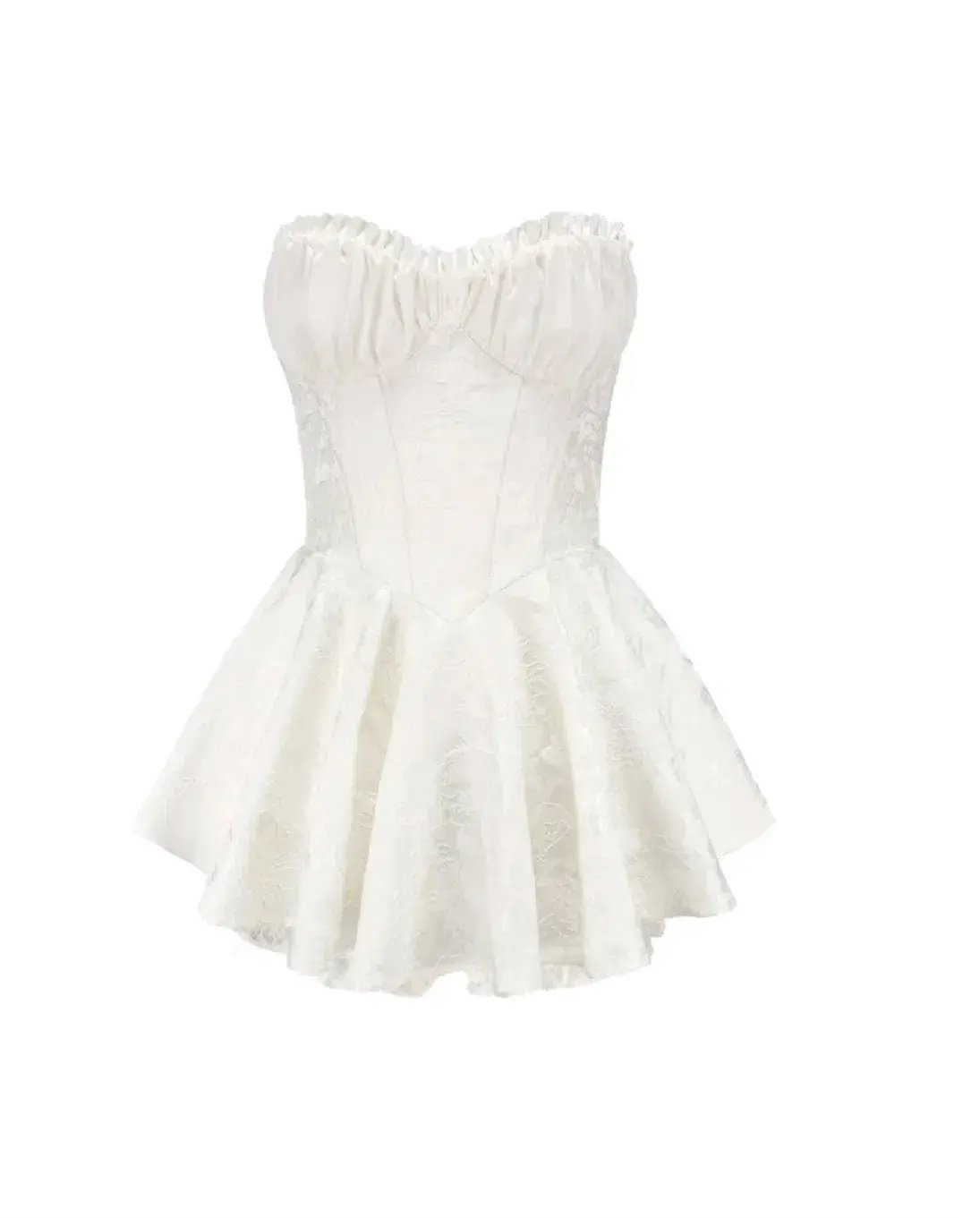 Nana Jacqueline Airina Mini Dress White Size 8 photo 3