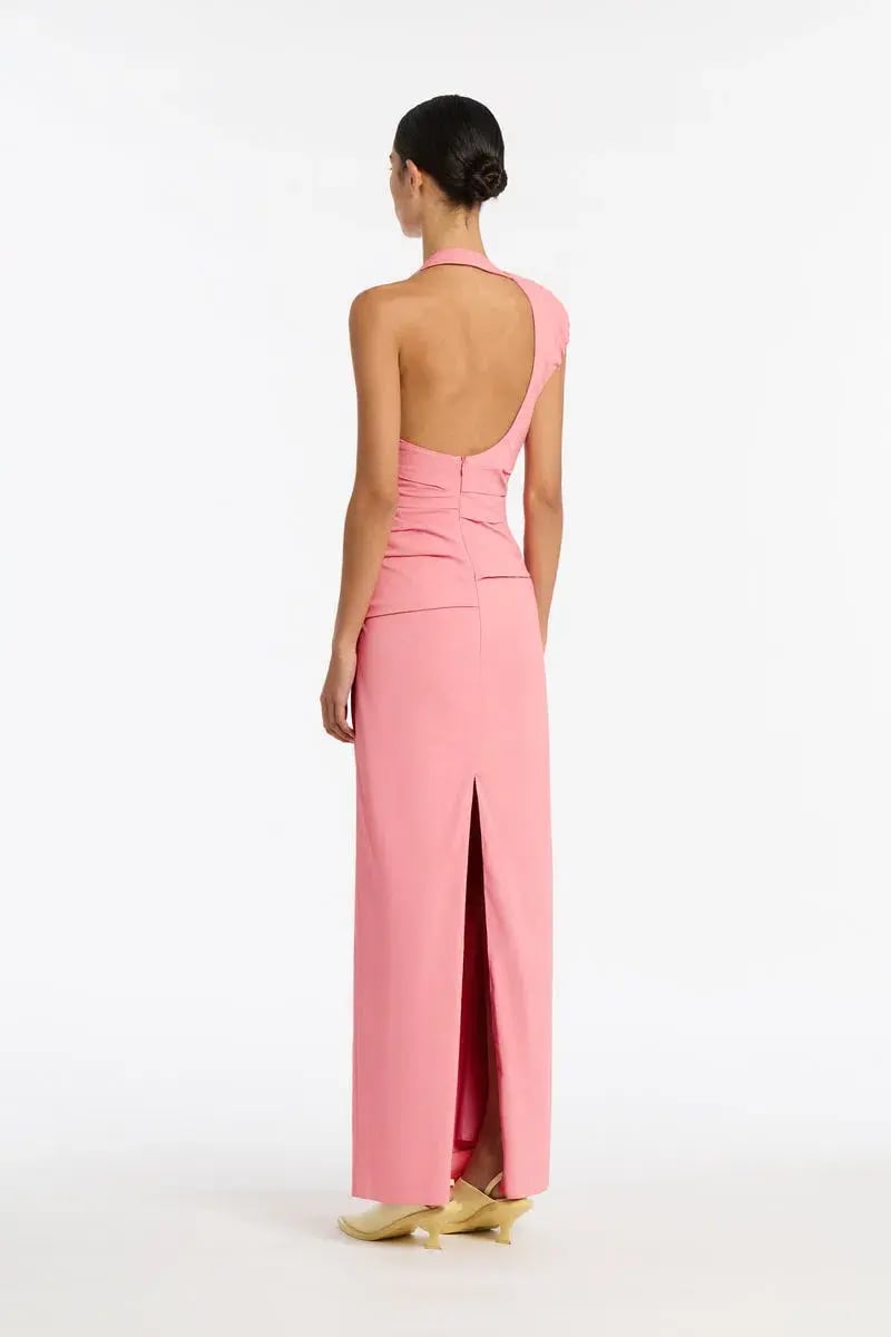 Sir The Label Giacomo Gathered Gown in Pink Size 8 / SIZE 1 photo 3