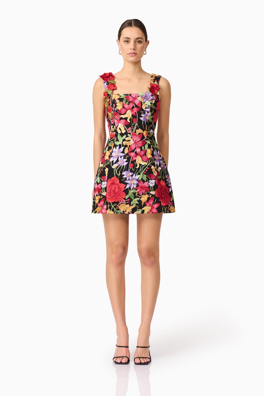 Elliatt Talia Mini Dress - Floral Multi photo 2