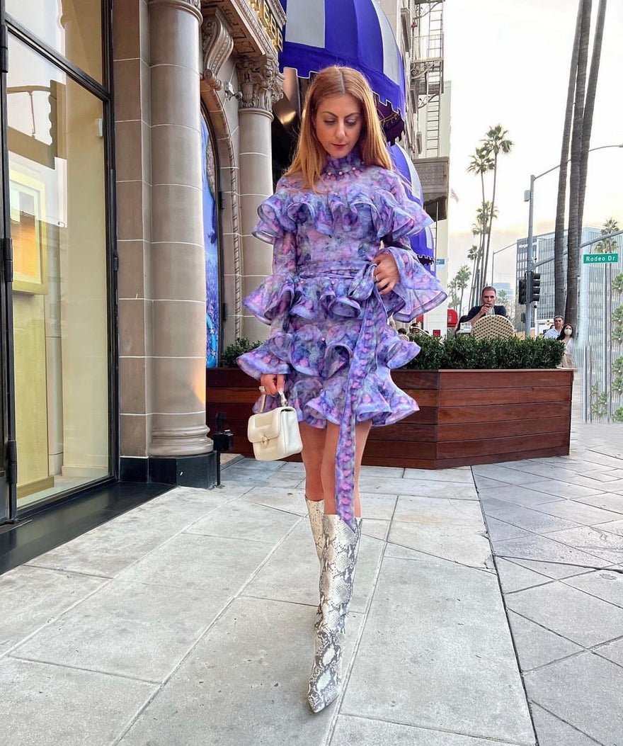 Zimmermann Celestial Frill Mini Dress photo 2