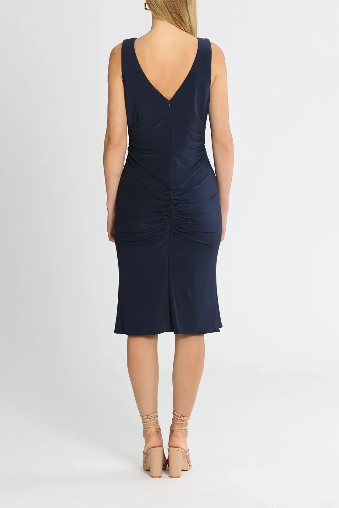 Tania Olsen Delta Dress in Navy Size 12 photo 3