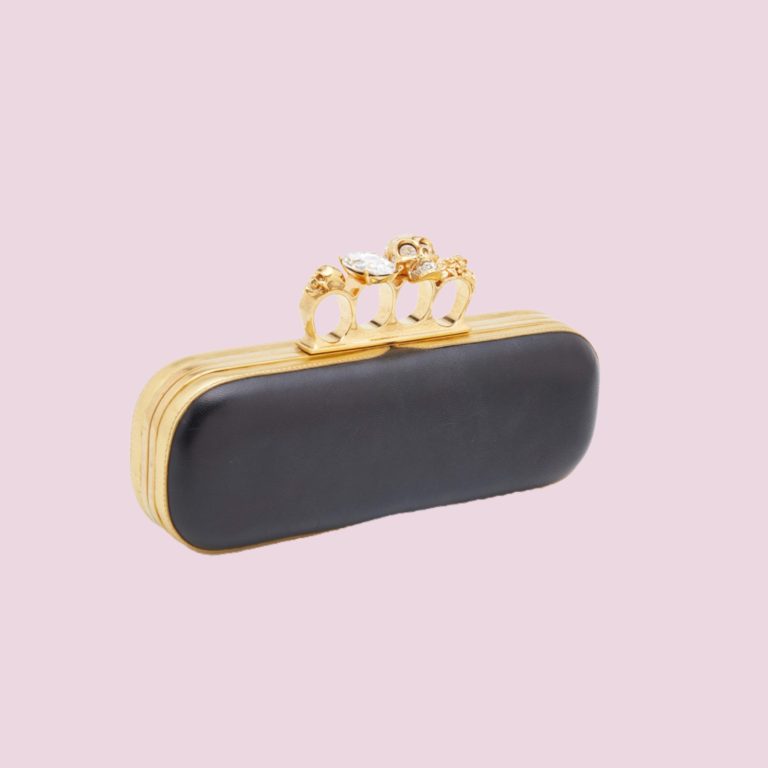 Alexander McQueen Skull Knuckle Clutch photo 8