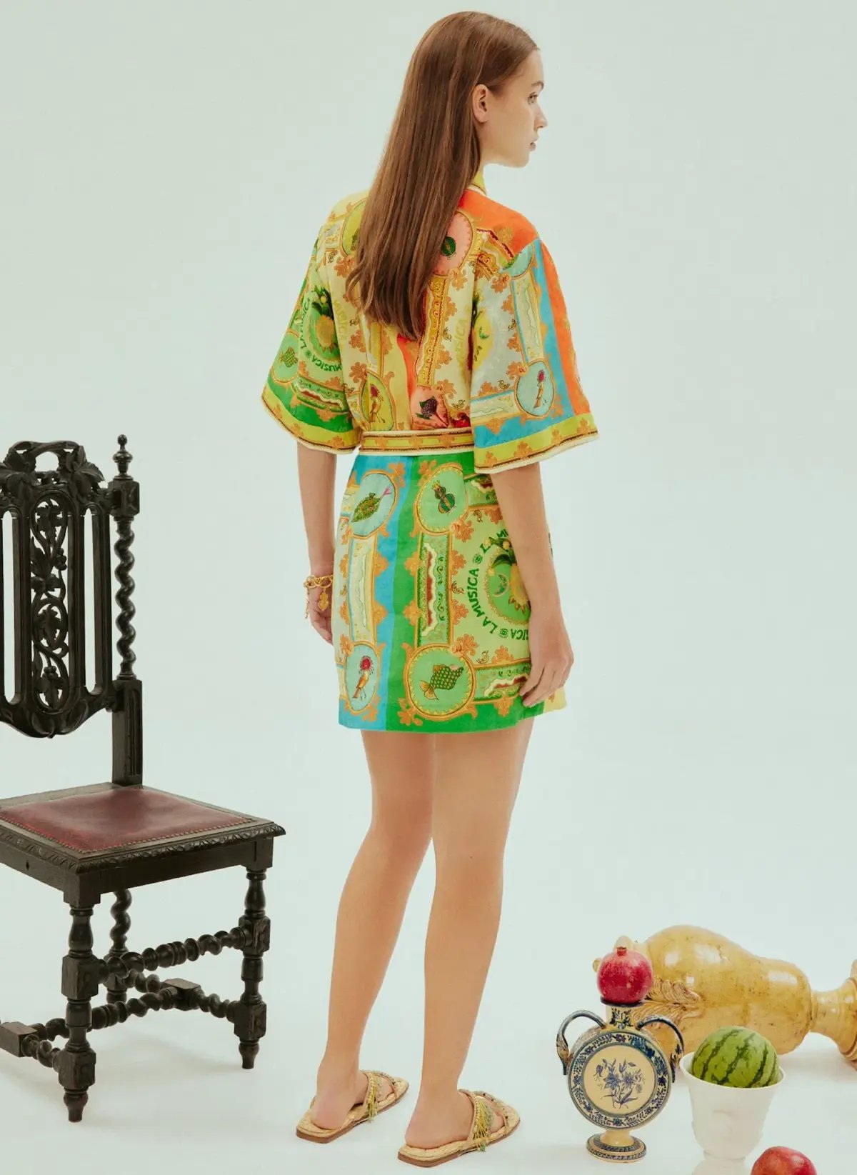 Alemais La Musica Mini Dress Multi Size 12 photo 3