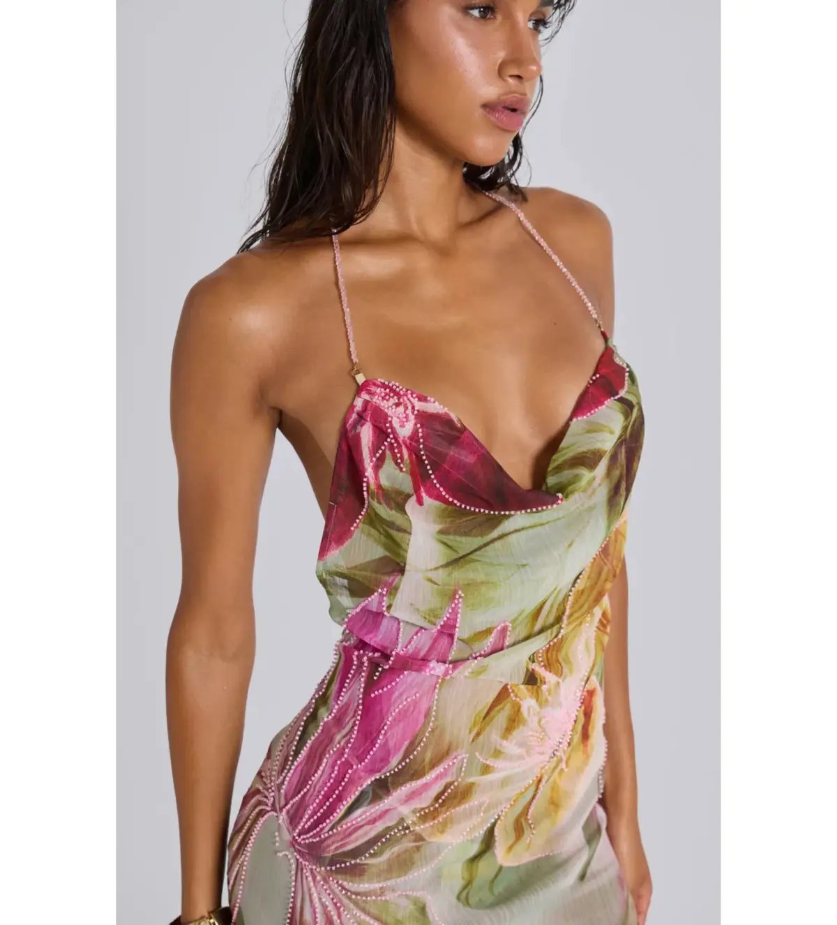 Jaded London Dahlia Maxi Dress Size AU 8 photo 3