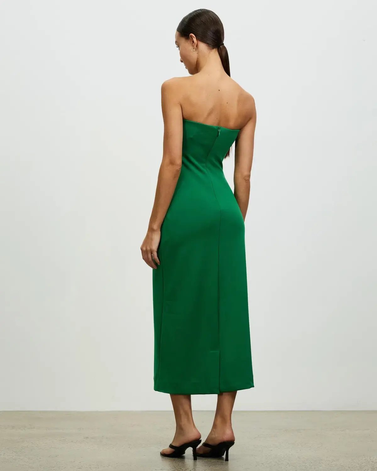 Lover Casablanca Midi Dress Green Size 12 photo 5