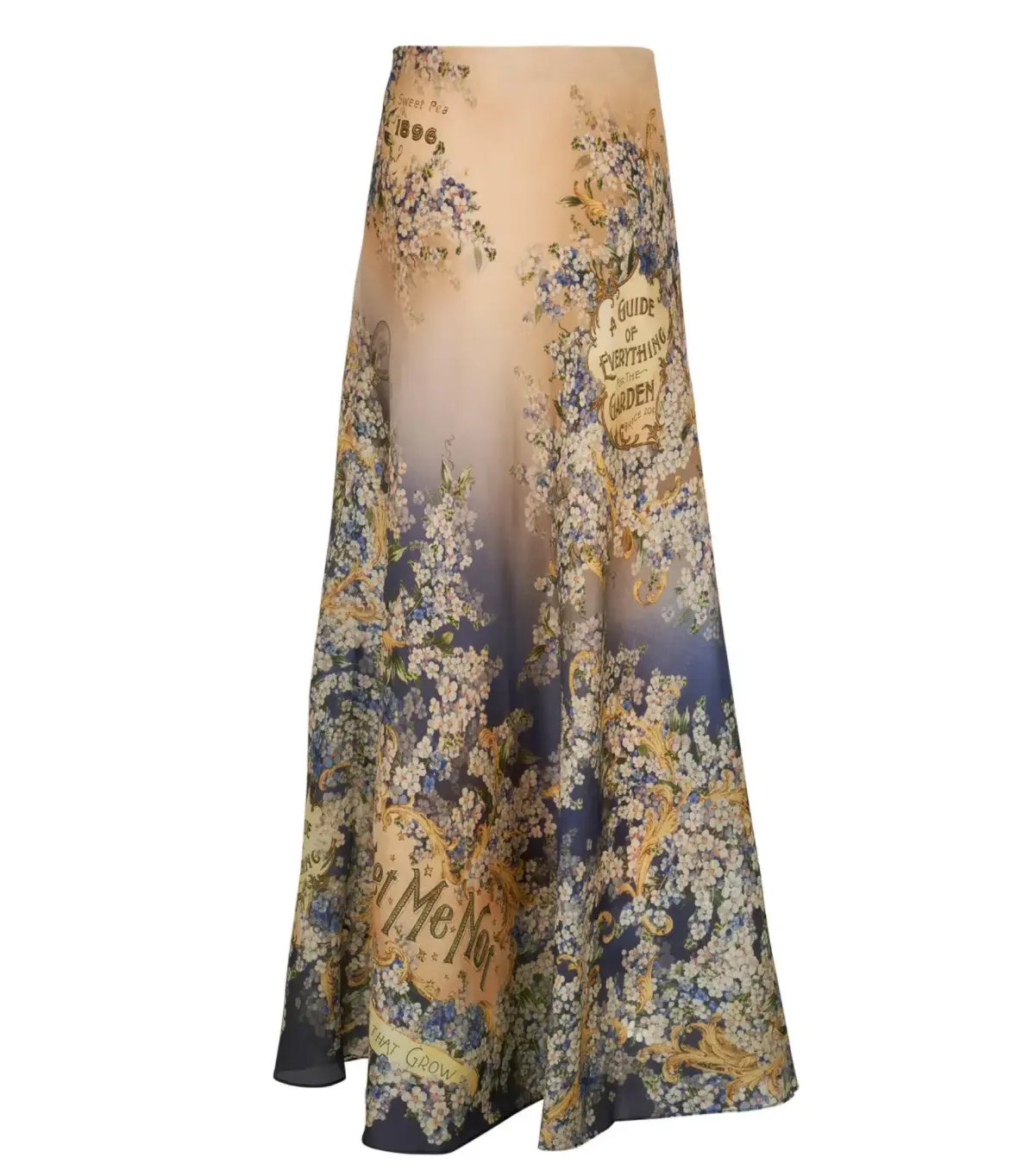 Zimmermann Tama Bralette Size 2 / AU 10 and Bias Flare Skirt Size 0 / AU 6 Set Forget Me Knots photo 5