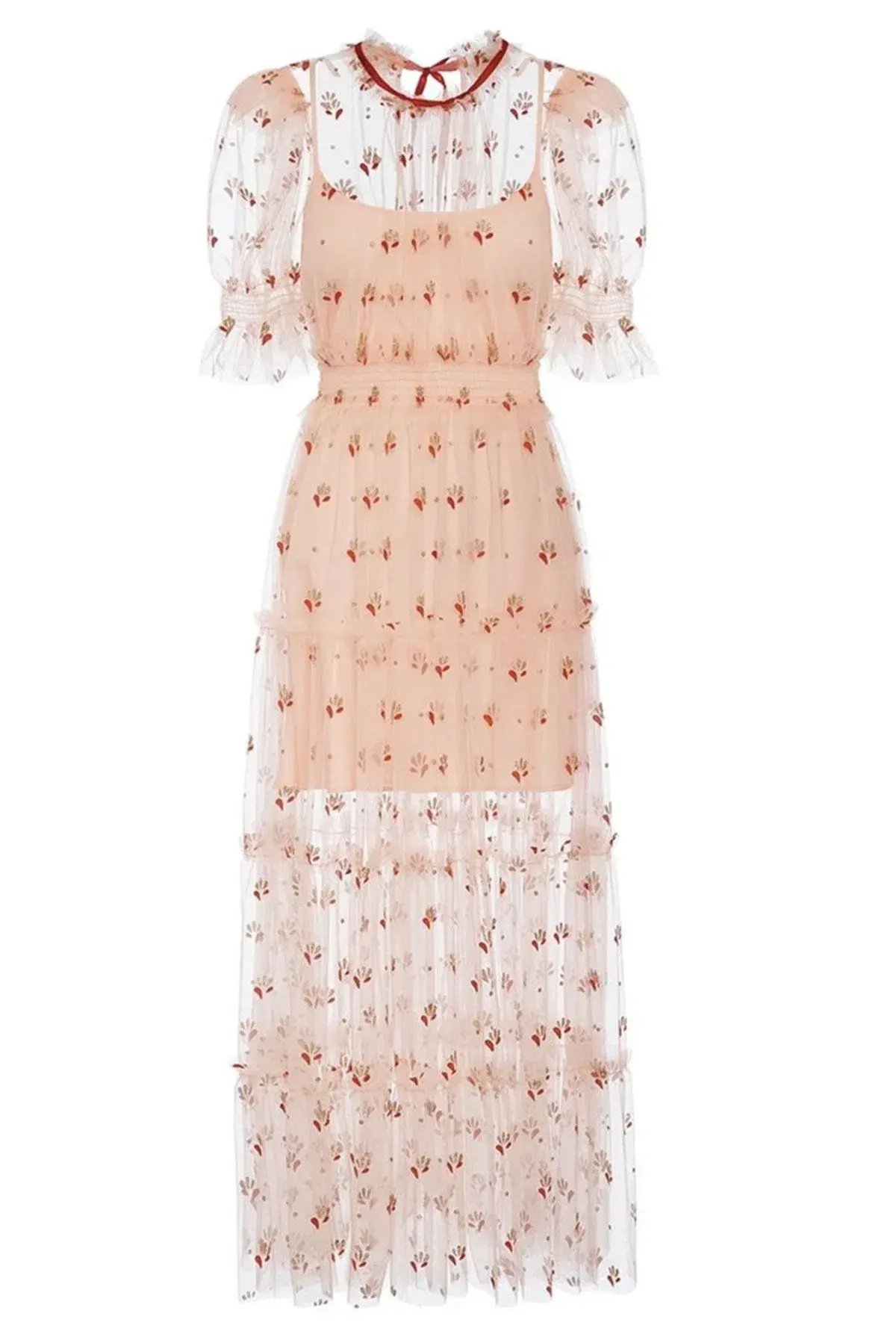 Alice McCall Cowboy Tears Midi Dress Pink Size AU 8 photo 4