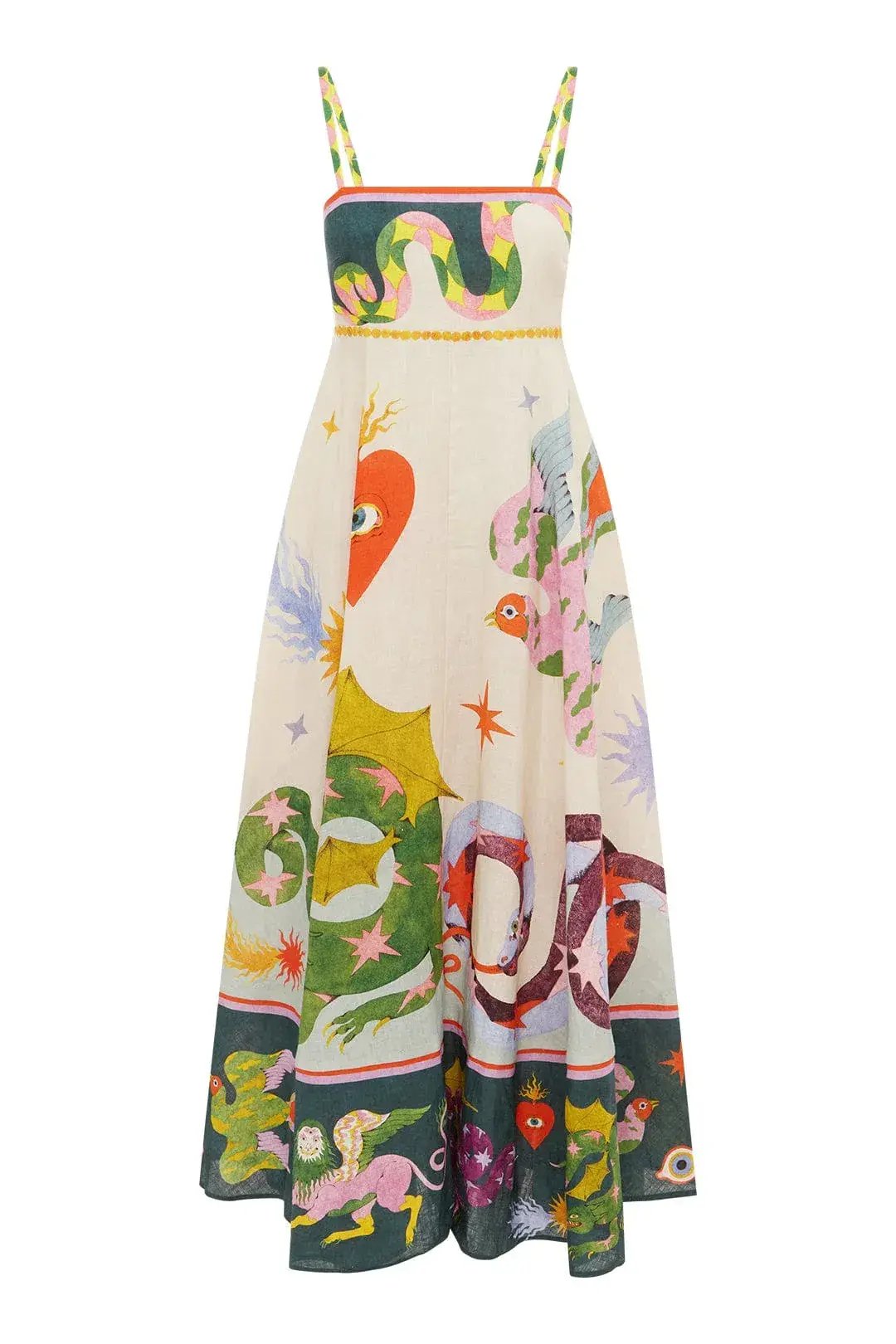 Alemais Seeker Sundress Print Size AU 8 photo 4