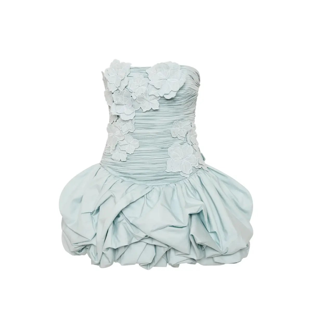 Aje Splendour Mini Dress in Silver Blue Size AU 8 photo 5