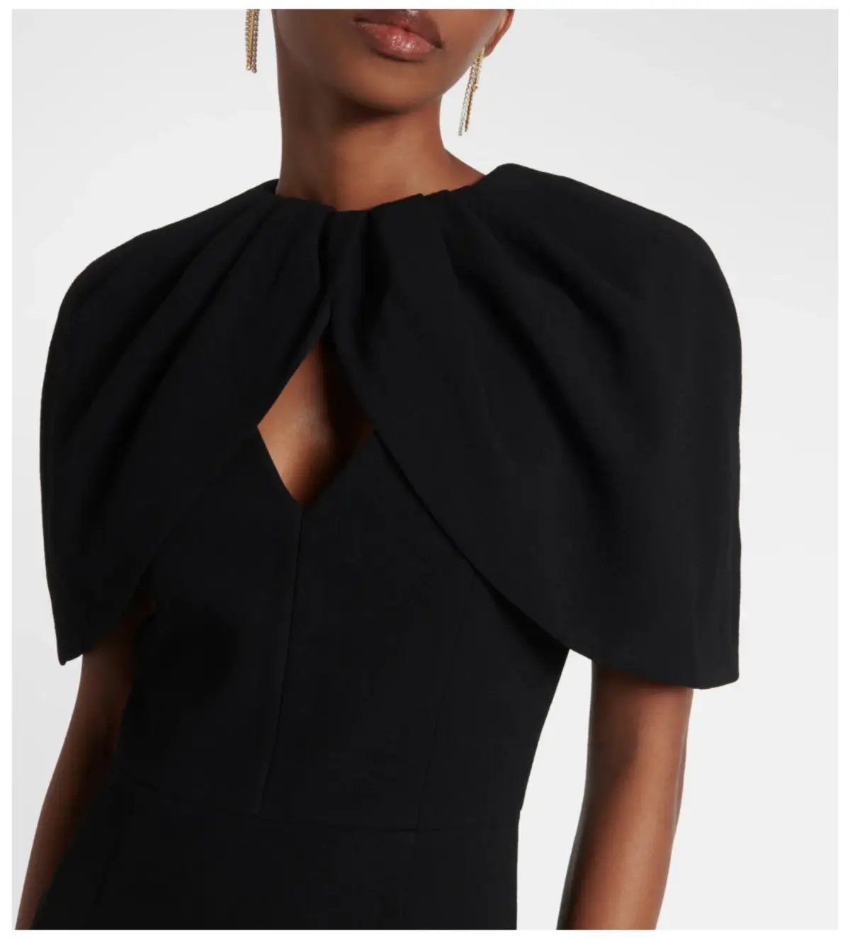 Rebecca Vallance Cameron Gown Black Size AU 12 photo 3