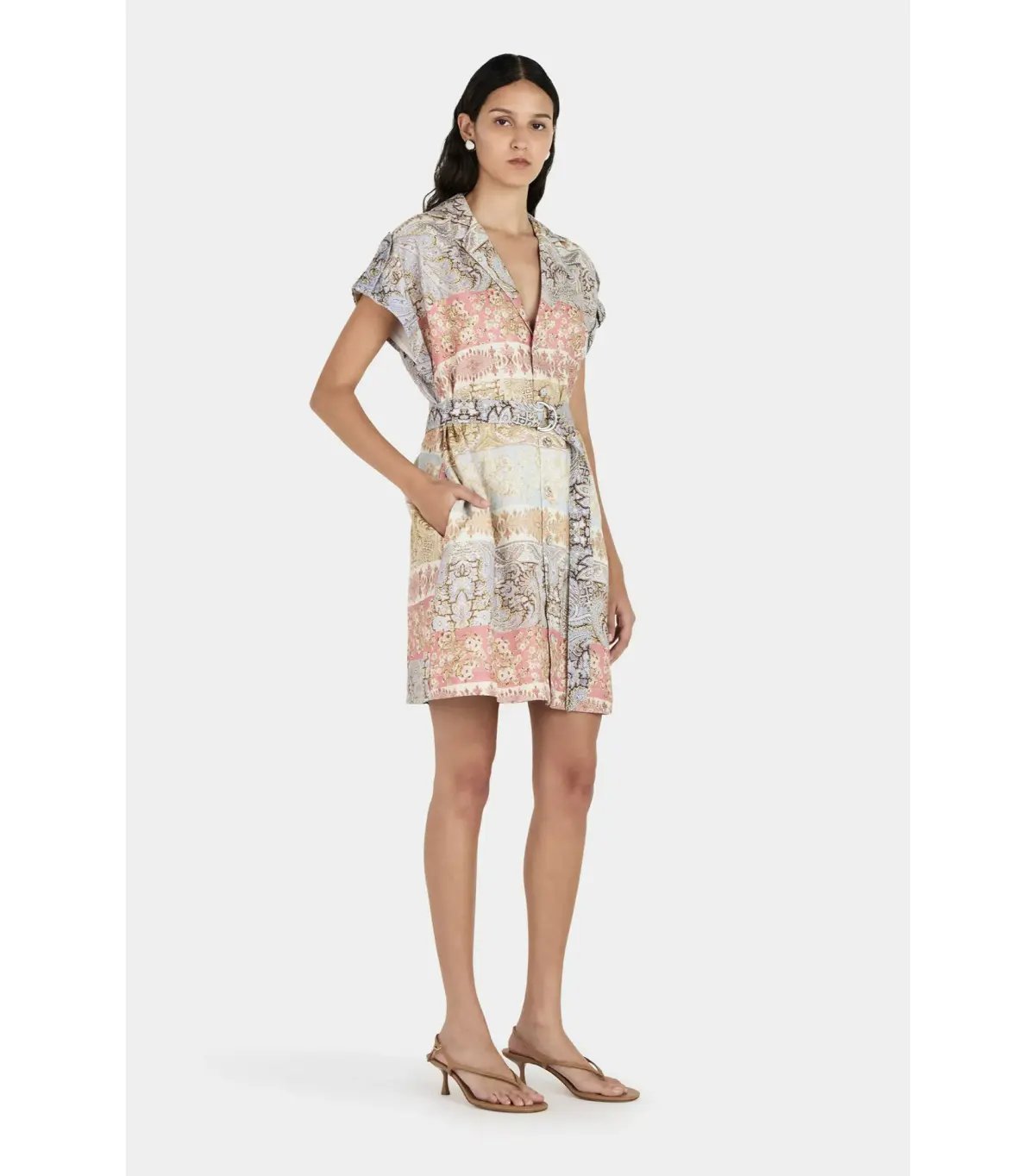 Hansen And Gretel Kathryn Dress Paisley Lane Print Size AU 8 photo 2