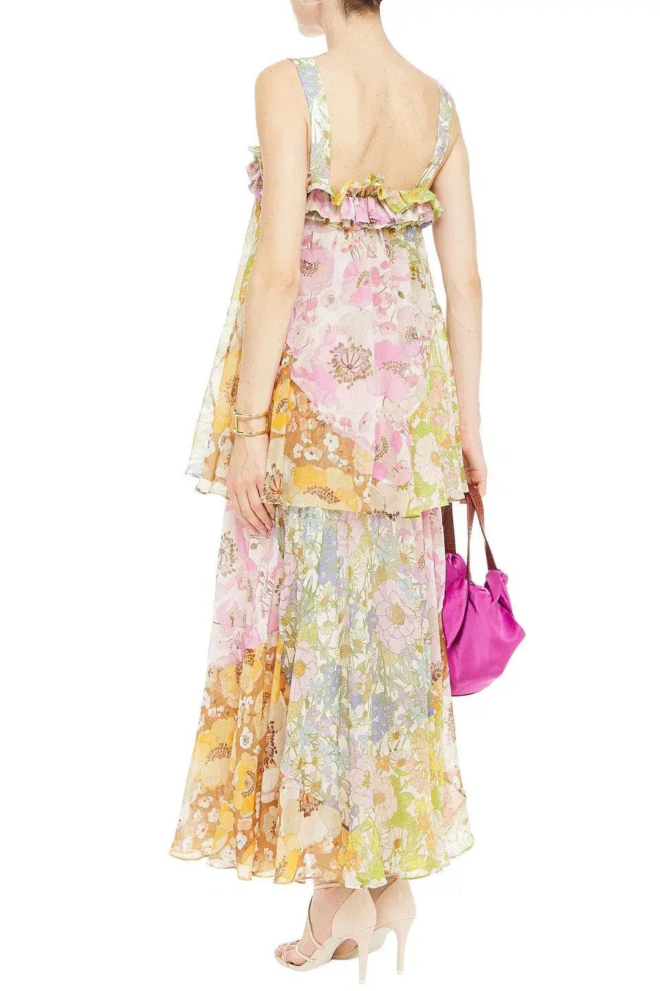 Zimmerman Super Eight Maxi Dress Print Size 6 photo 2