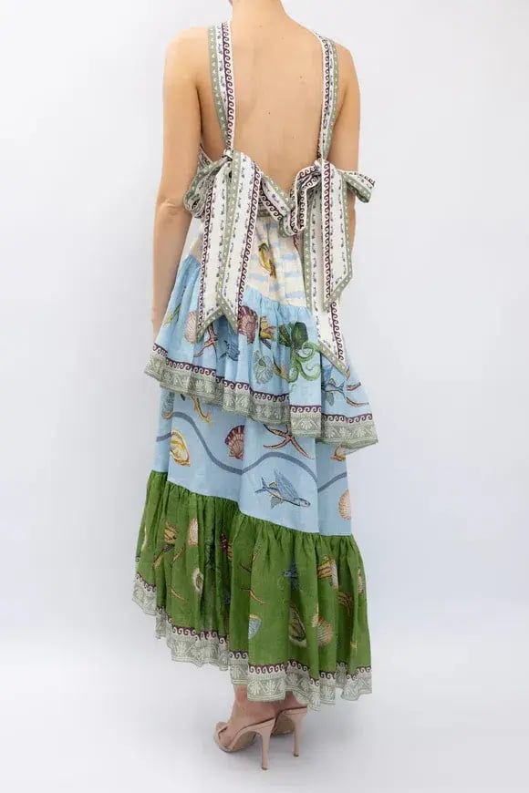 Alemais Boat House Midi Dress Size 12 photo 2