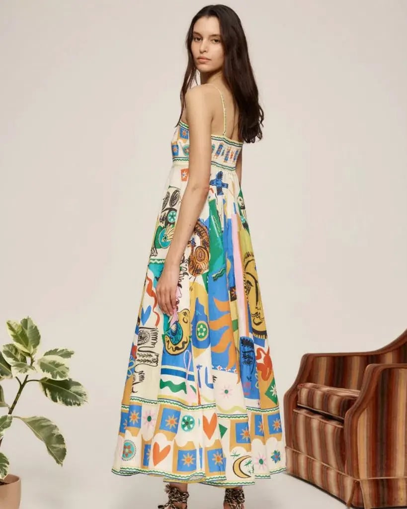 Alemais Soleil Sundress Multi Size 8 photo 2