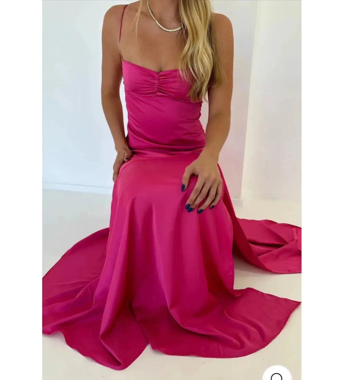 HNTR The Label Gaia Gown Pink Size AU 8 photo 4