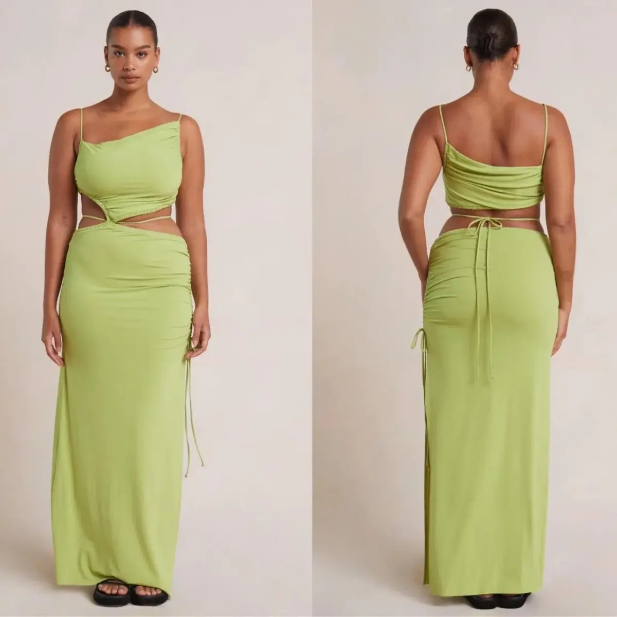 BEC + BRIDGE - Dilkon Maxi in Lime Size AU 8 photo 2