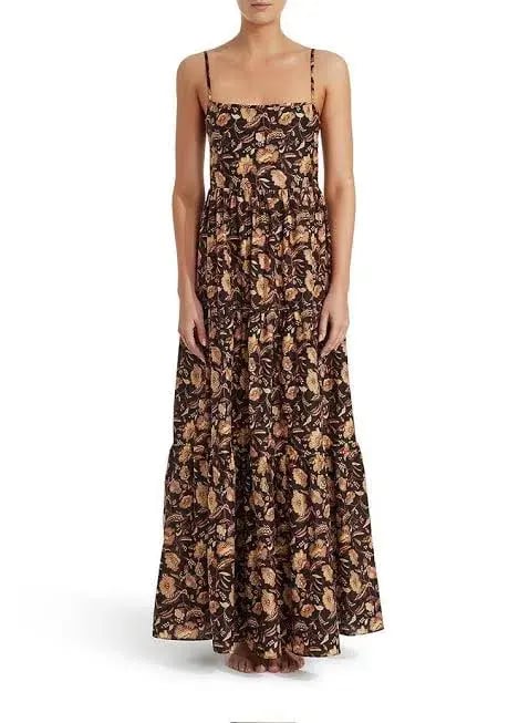 Matteau Tiered Low Back Sundress Print Size 1 photo 2