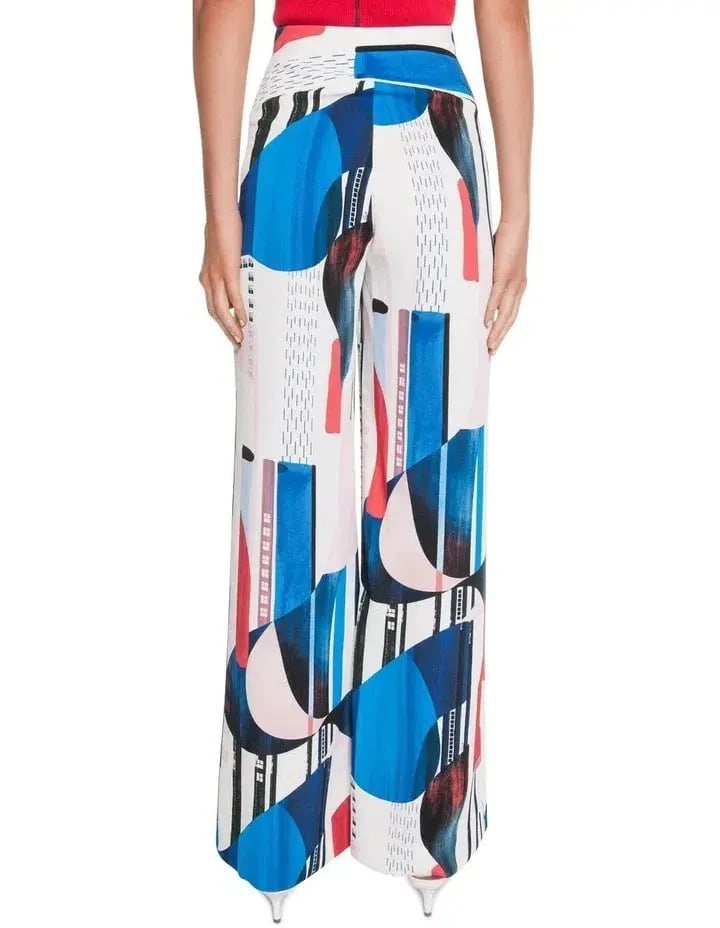 Cue Kandinsky Pant Print Size 38 / AU 12 photo 3
