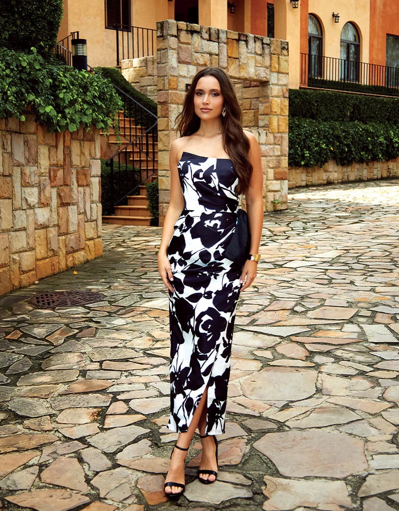 Bariano Ada Strapless Midi photo 4