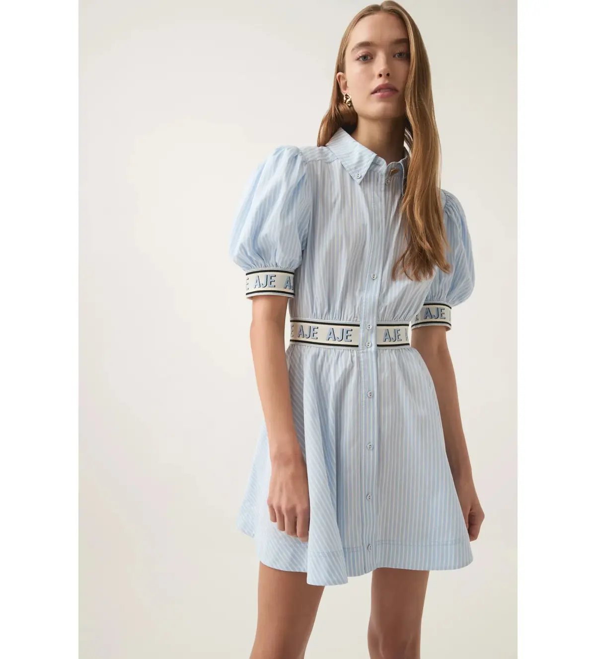 Aje Harling Logo Mini Dress AU 8 photo 4
