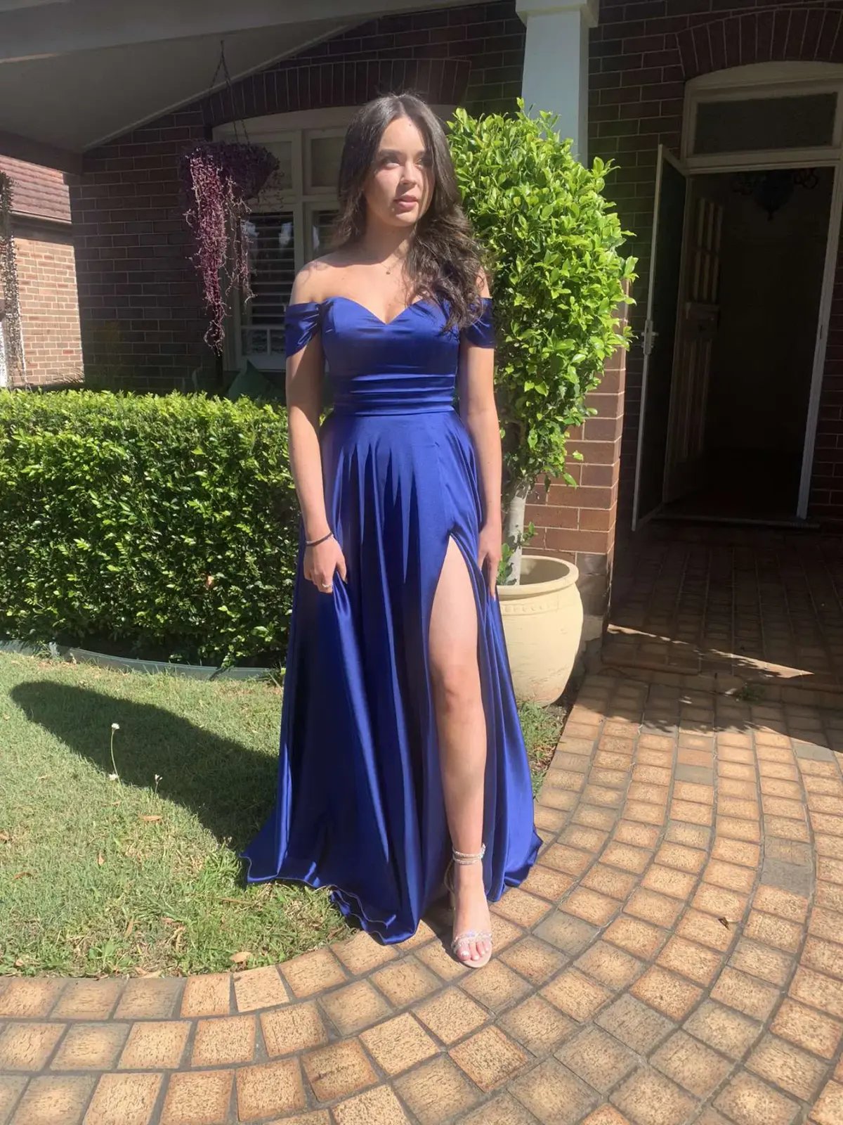 Jadore Bella Gown Blue Size 8 photo 3