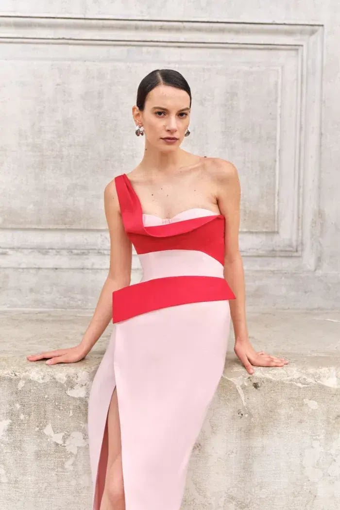 Eliya The Label Cartia Dress Pink Size XS / AU 6 photo 3