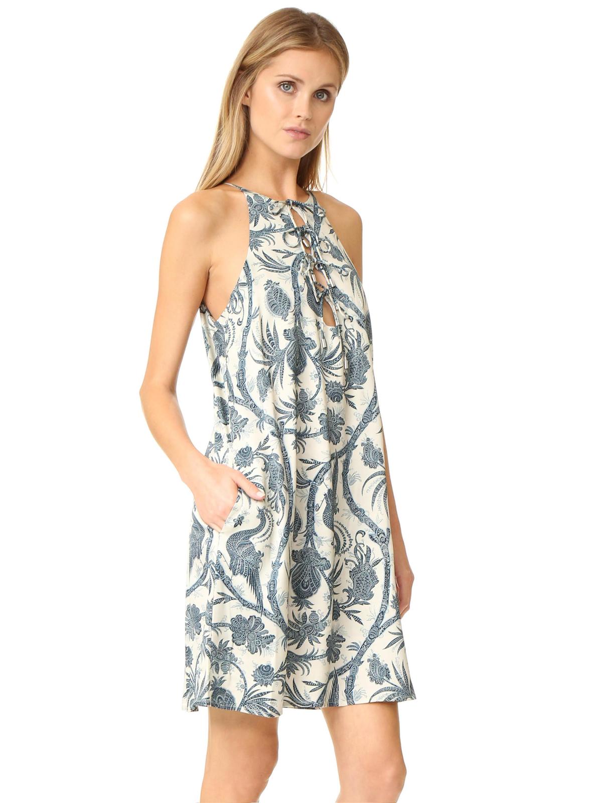 Zimmermann Adorn Tie Up Shift Mini Dress Floral Size 0 / AU 8 photo 2