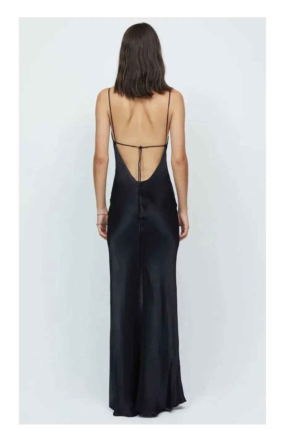 Bec and Bridge Ren Split Maxi Dress Black Size 6 photo 2