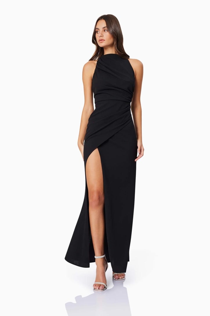 ELLIATT JADE MAXI DRESS - BLACK photo 5