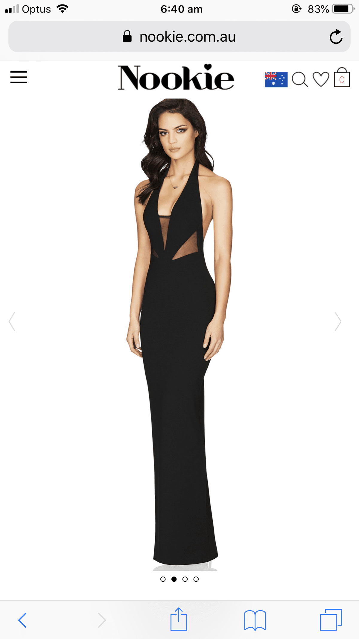 Nookie Black Anais Gown photo 5
